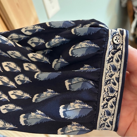 Joie Solstice Silk Boho Romper. Size Medium. - Picture 5 of 14